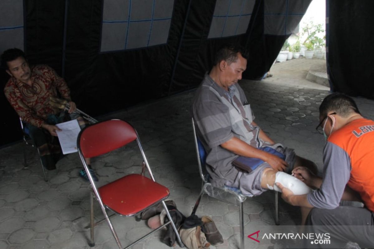 100 penyandang disabilitas dapat kaki dan tangan  palsu