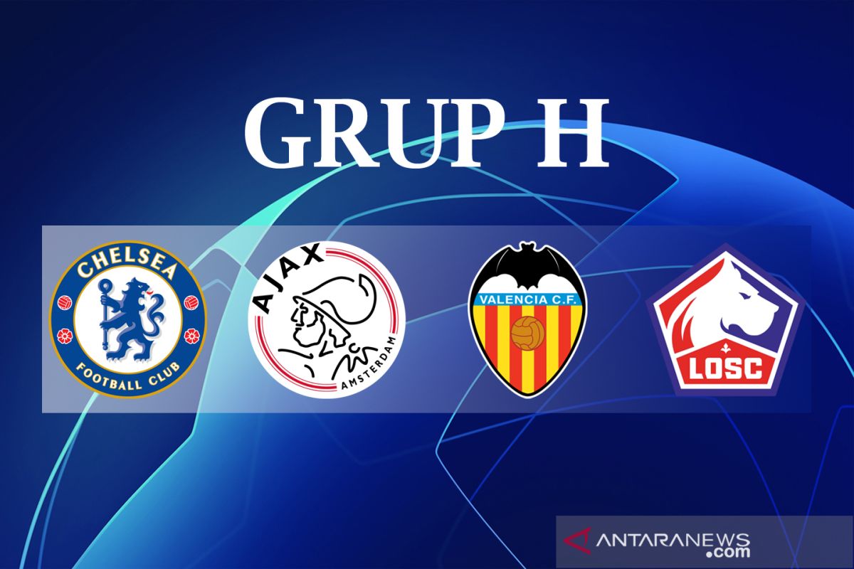 Grup H, ajang inisiasi bintang baru Ajax, Chelsea, Lille dan Valencia