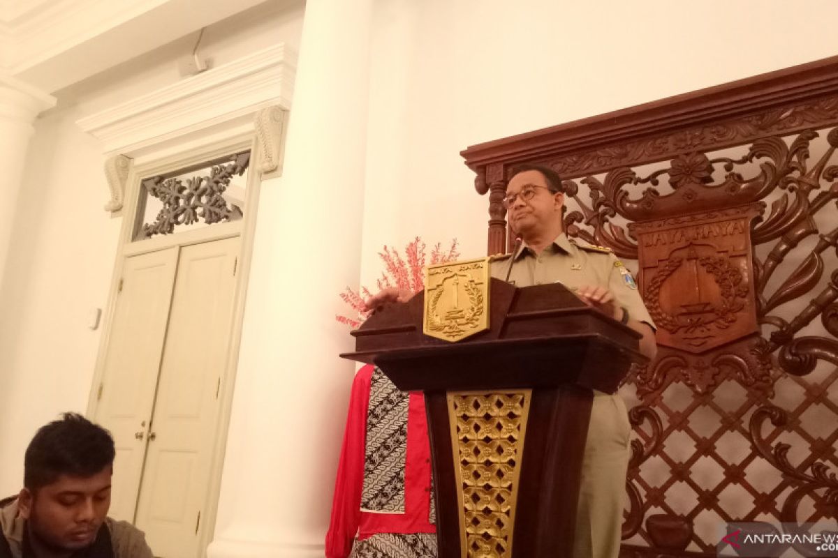 Anies: Evaluasi instruksi pengendalian udara Jakarta tiap tiga bulan