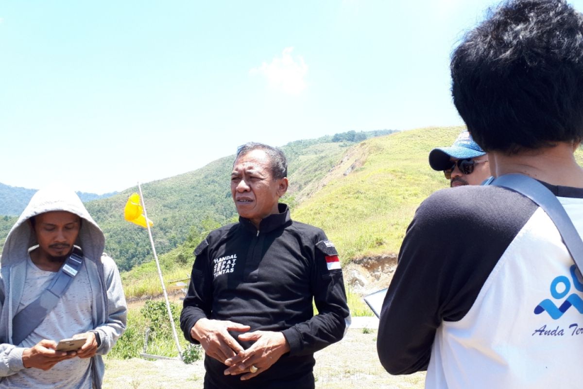 Pengerjaan objek wisata paralayang puncak Salena Palu akan dilanjutkan 2020