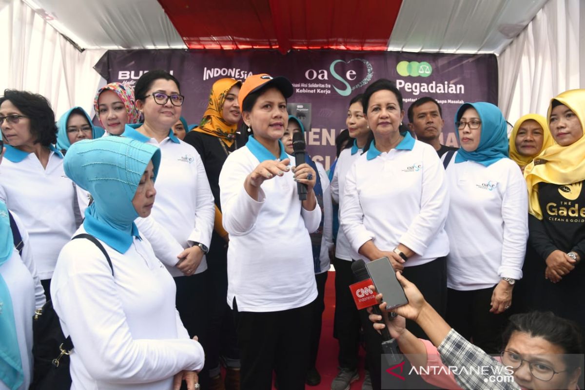 Bersama Iriana Jokowi, Pegadaian berikan edukasi pengolahan sampah