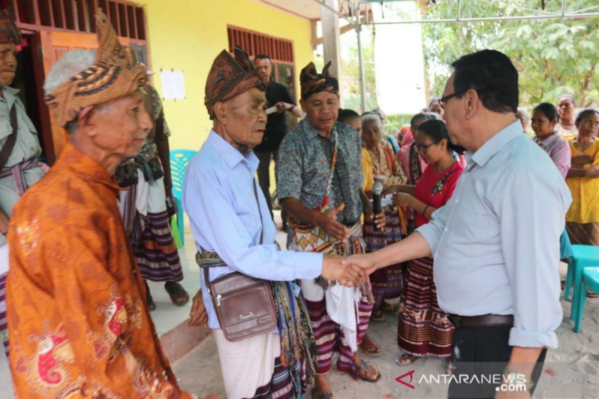 Sosialisasi tentang pembangunan Bendungan Manikin