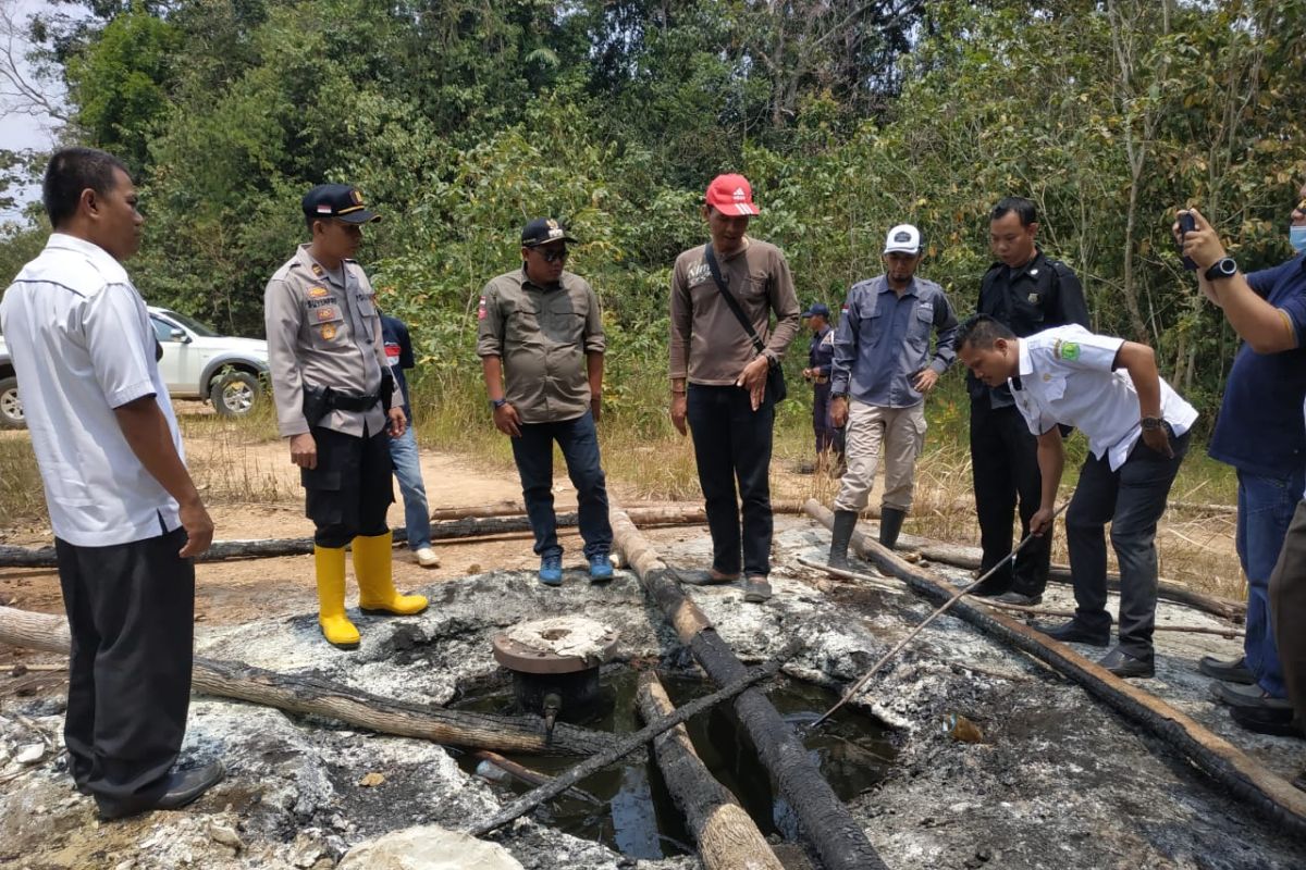 Ratusan sumur minyak ilegal ditemukan di Musi Banyuasin, Sumsel