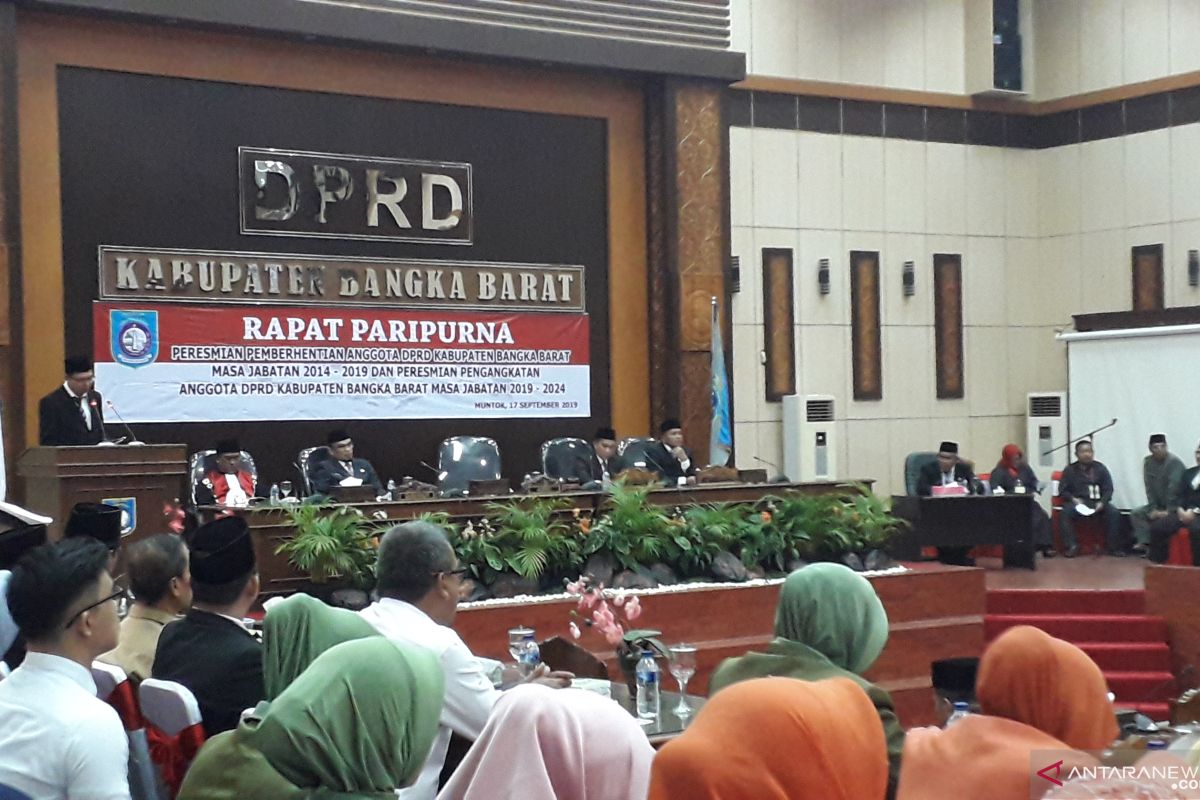 Bupati Bangka Barat apresiasi penambahan perempuan dalam anggota DPRD