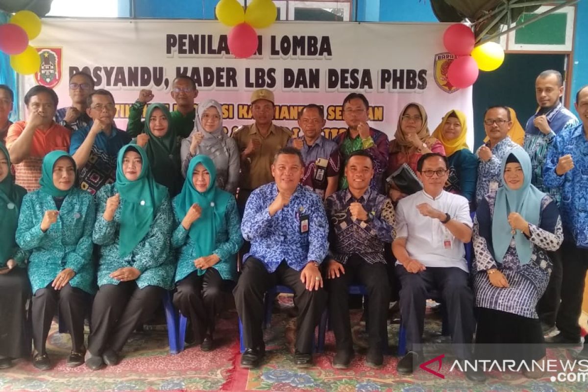 Posyandu Mawar wakili HST pada lomba tingkat Provinsi