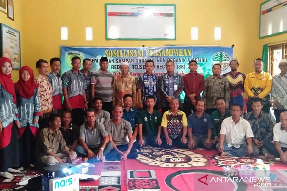 Dukung program Hatinya PKK, Dinas LHP HST sosialisasi bank sampah