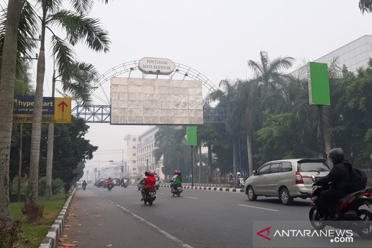 Curah hujan di Kalbar masih rendah