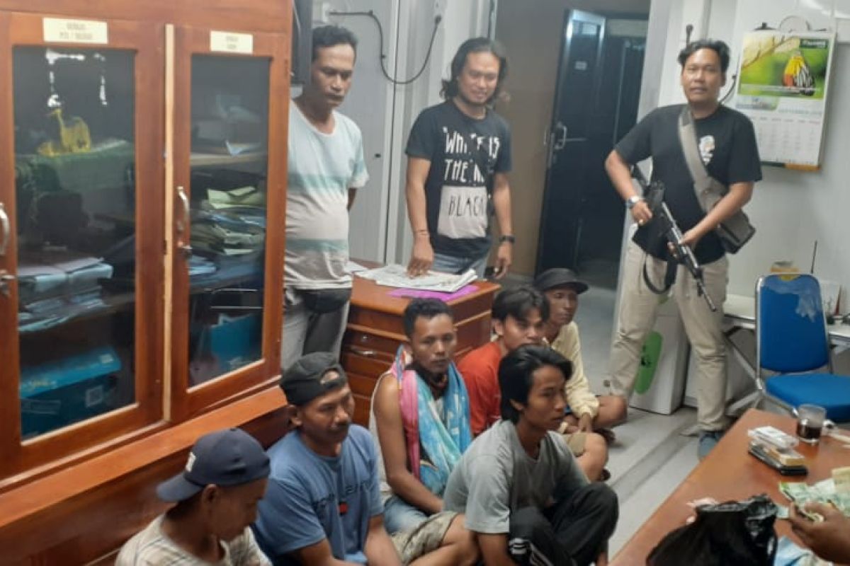 Lima nelayan ditangkap polisi kedapatan tangkap ikan pakai bom