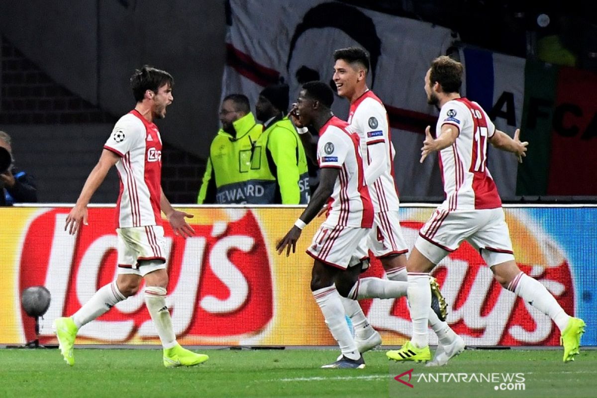 Ajax gilas Lille 3-0 dalam laga  Liga Champions