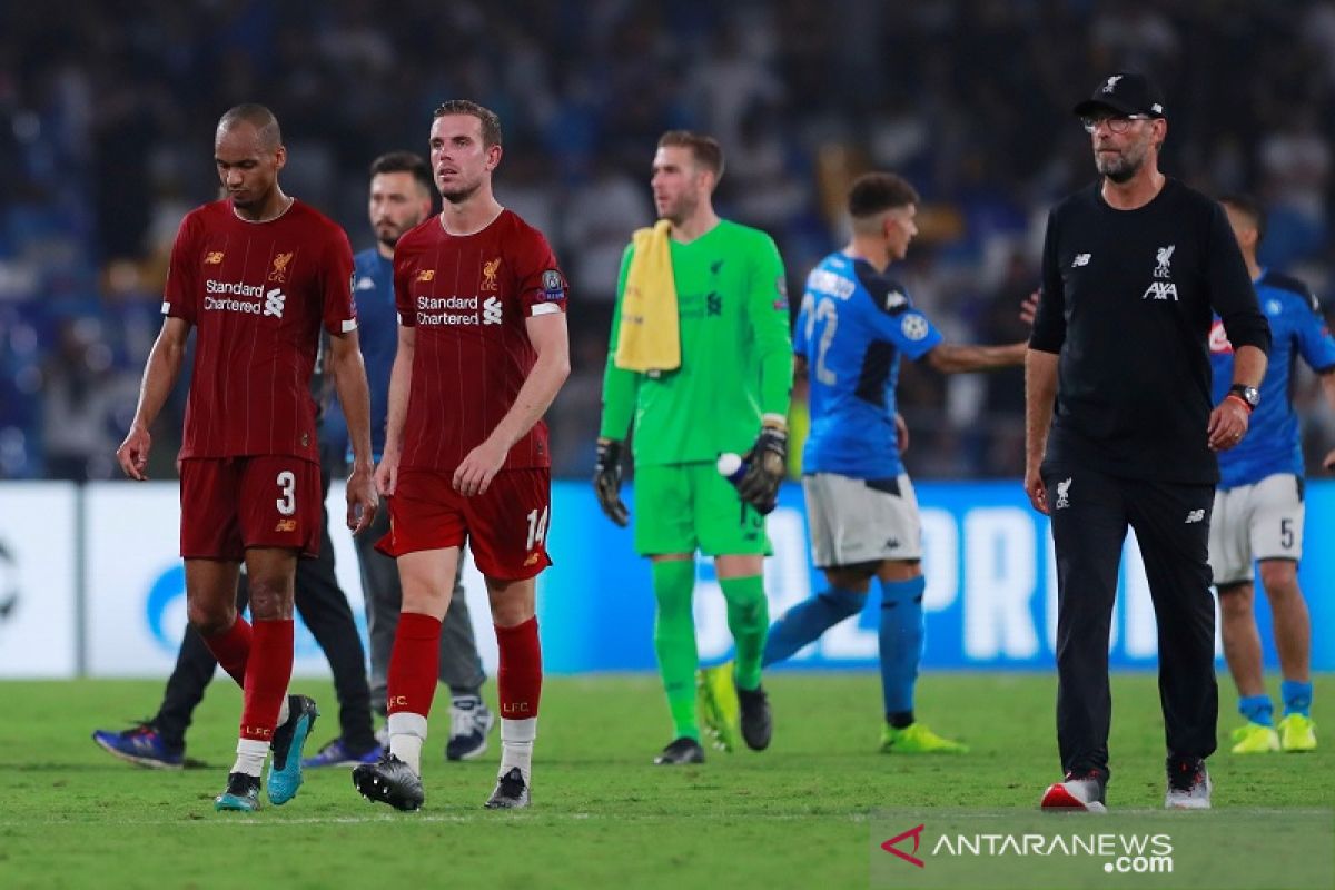 Juara bertahan Liga Champions Liverpool awali laga dengan kekalahan