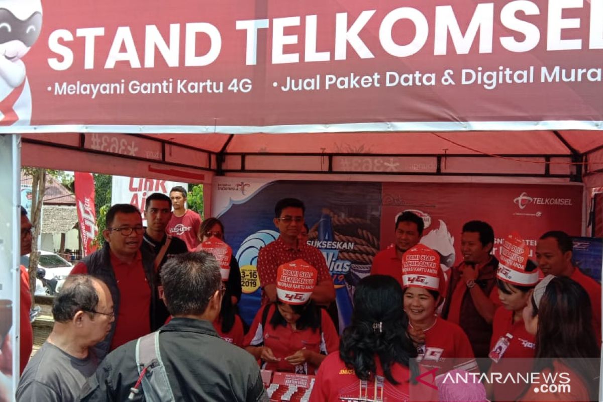 Telkomsel terlibat sukseskan event Sail Nias 2019