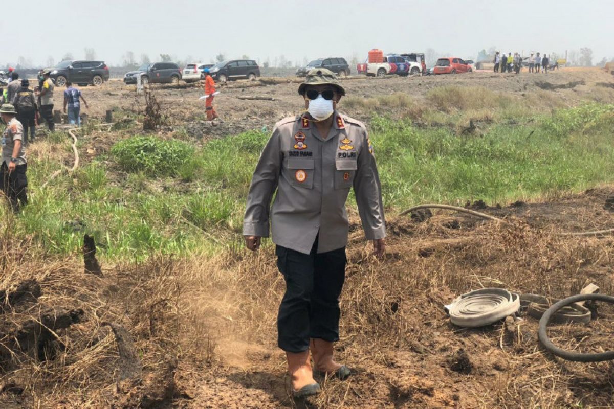 Polda Kalsel tingkatkan koordinasi tangani kebakaran hutan-lahan