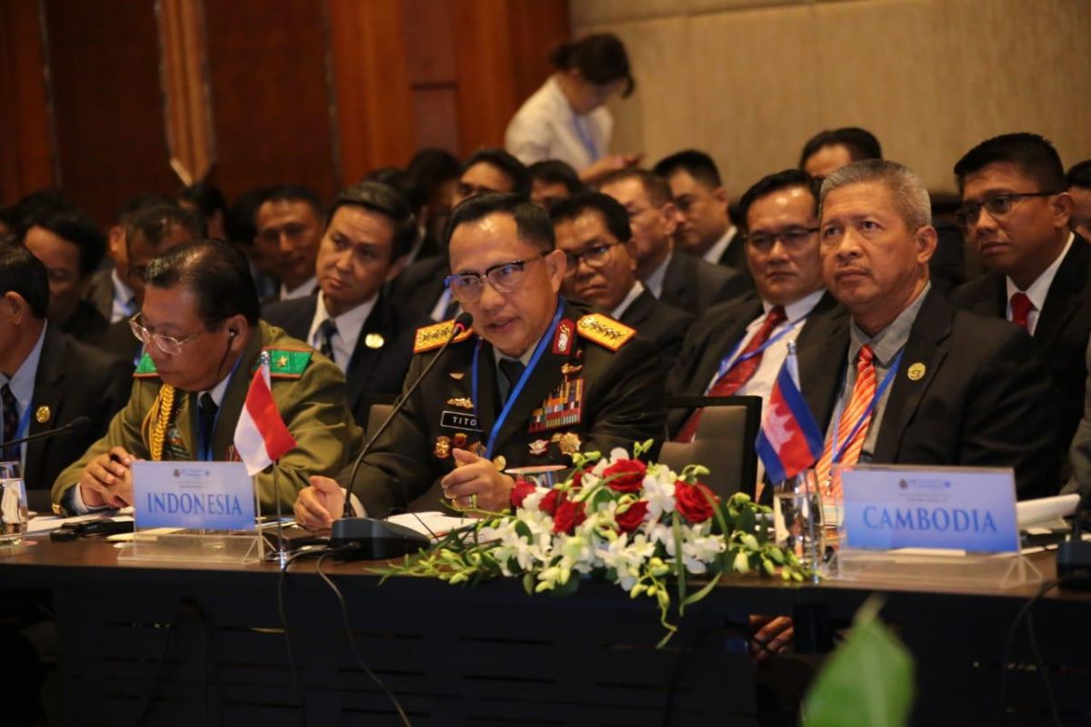 Police chief leads Indonesian delegation to 39th ASEANAPOL conference