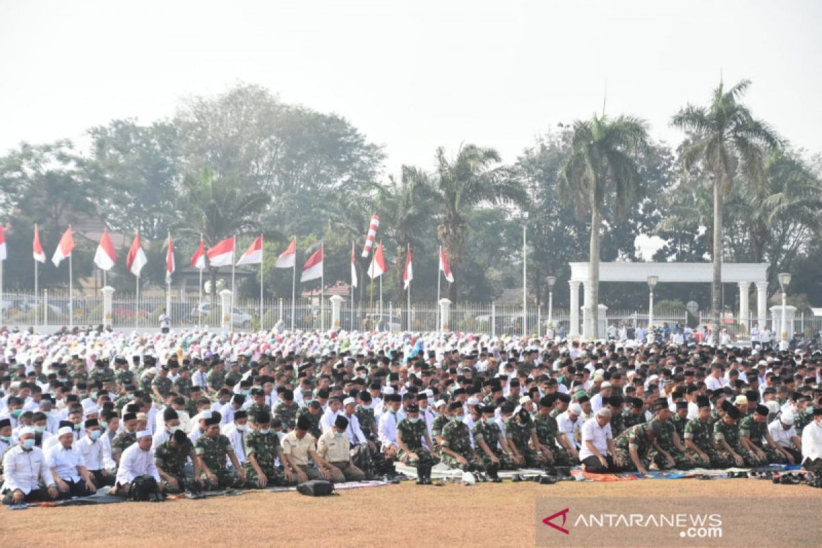 Pemprov Sumsel laksanakan Sholat Istisqa meminta hujan