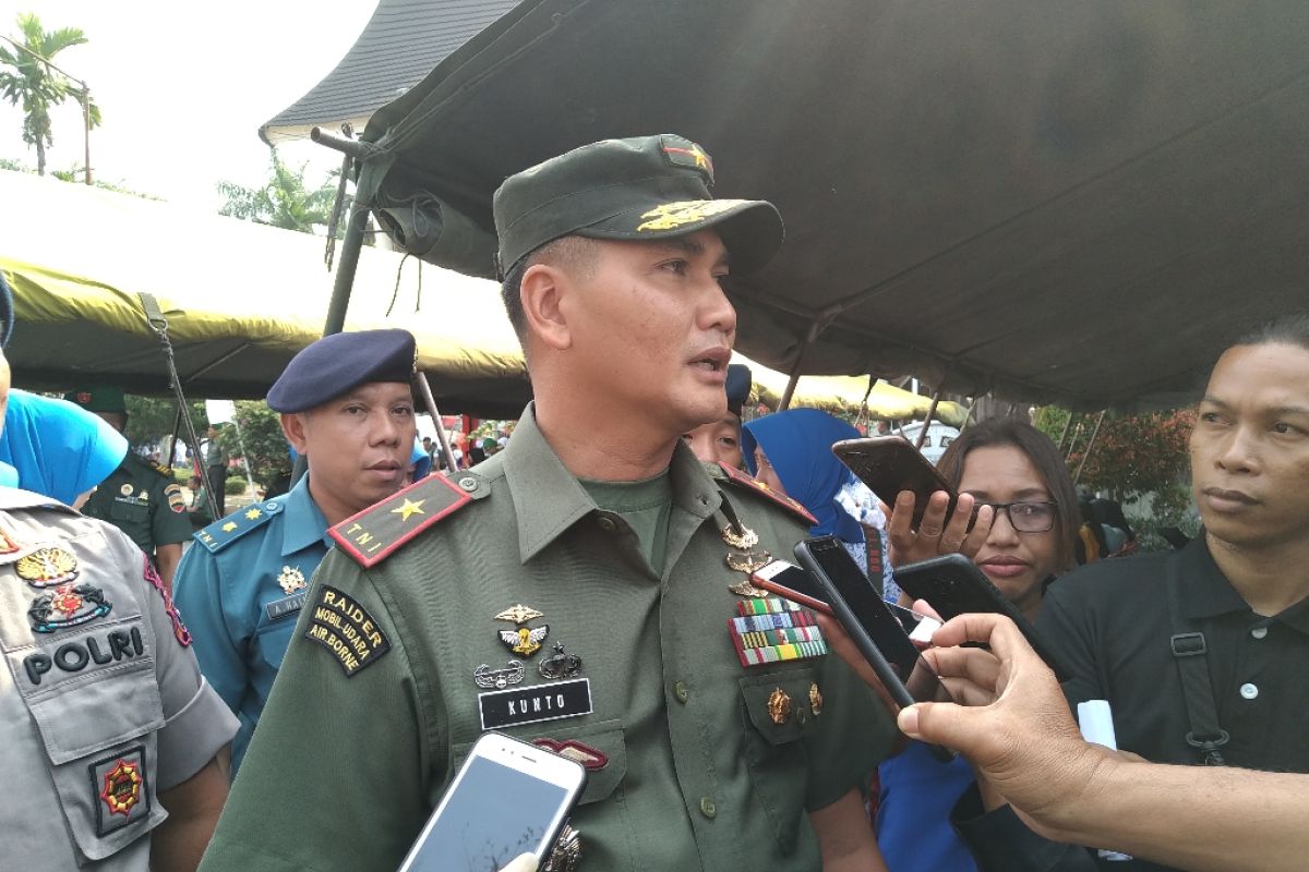 250 orang prajurit Korem Wirabraja ditugaskan ke Bagian Barat Kalimantan