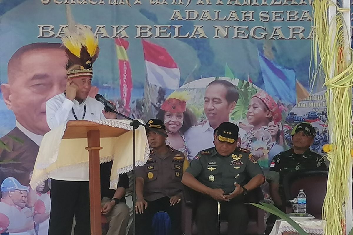 Menhan tegaskan Papua bagian tak terpisahkan dari NKRI