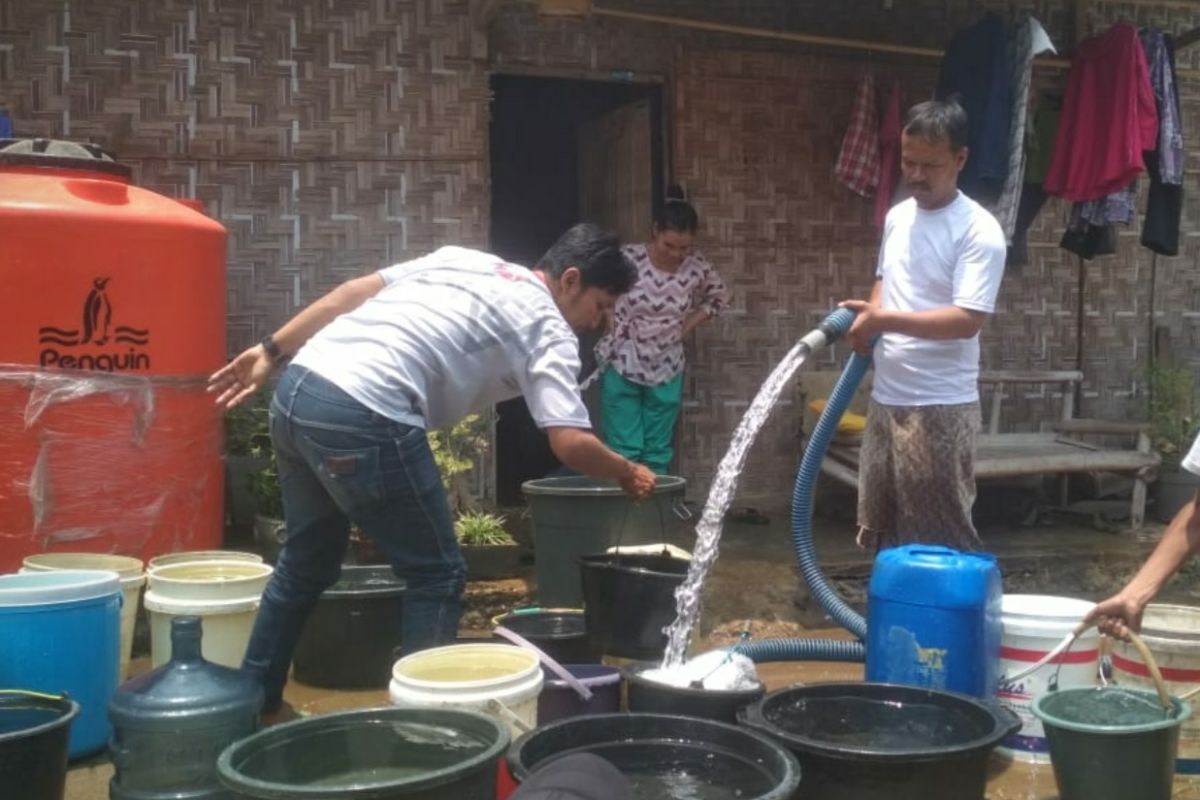 Warga Bandarlampung berharap bantuan air bersih