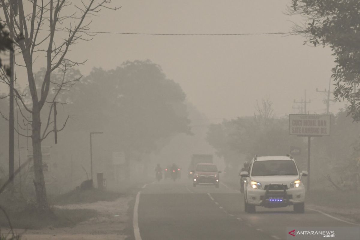 Kemenkes sarankan kurangi dampak asap dengan kain dakron