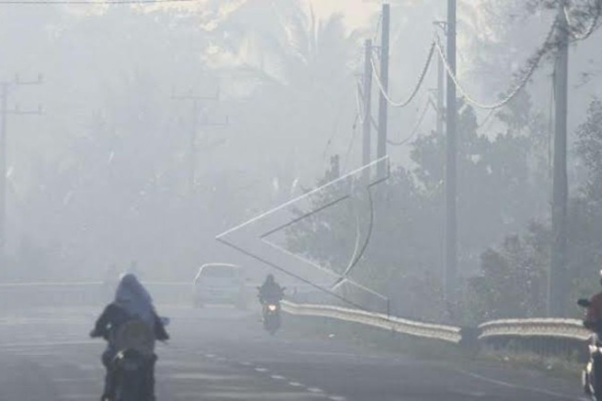 BMKG: Asap kebakaran hutan mulai selimuti  Aceh