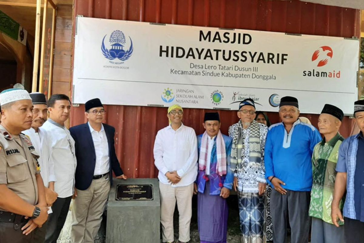 KORPRI Kota Bogor bantu bangun masjid di Donggala