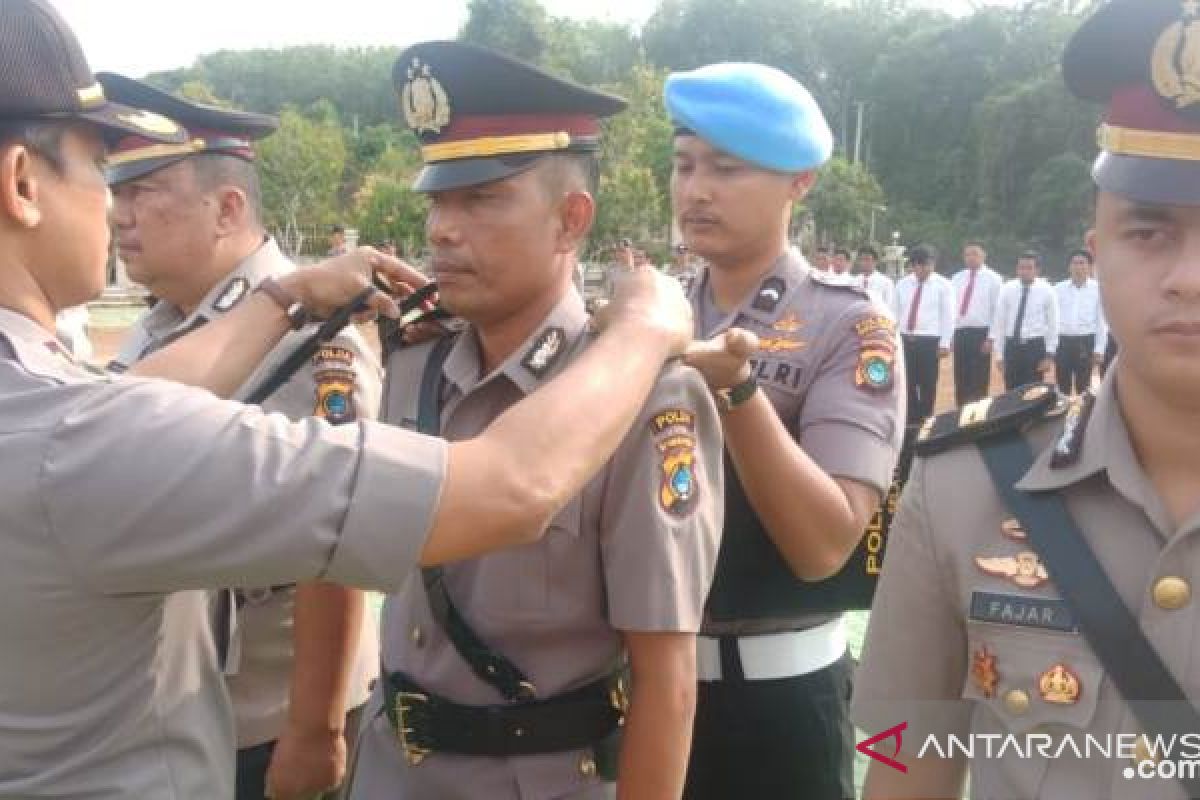 Empat Perwira Polres Bangka Selatan dirotasi