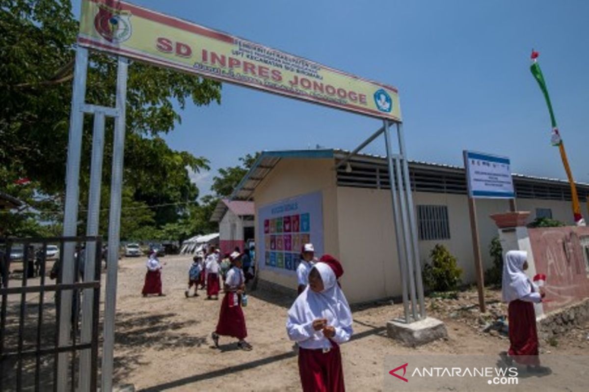 Bantu pembangunan kembali sekolah pascabencana