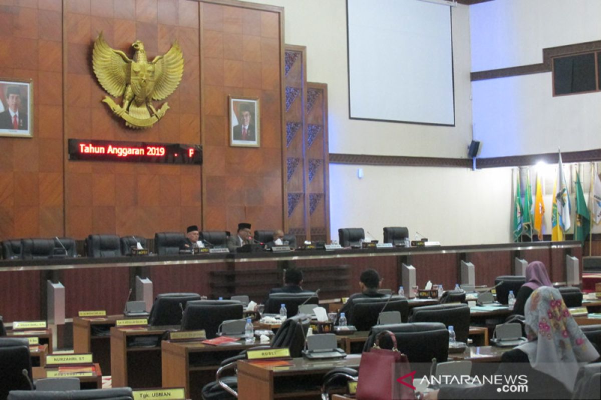 DPRA setujui pengesahan APBA Perubahan  2019