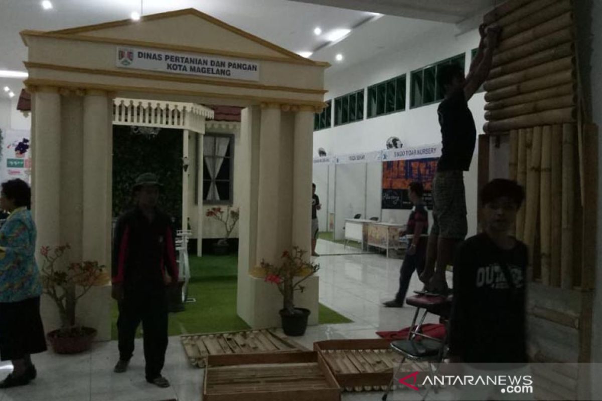 Puluhan stan disiapkan untuk Agri Flori Expo 2019 Kota Magelang