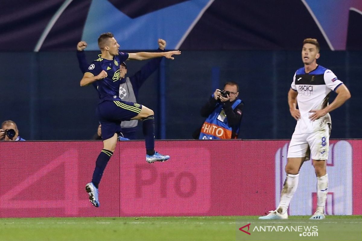 Dinamo Zagreb rusak debut Champions Atalanta