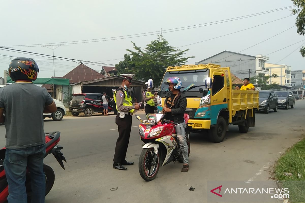 1.605 kendaraan terjaring Operasi Patuh Kapuas 2019 di Singkawang