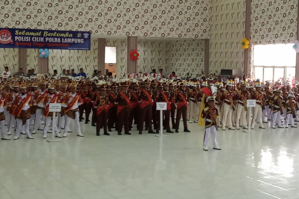 Polda Lampung gelar lomba Polisi Cilik