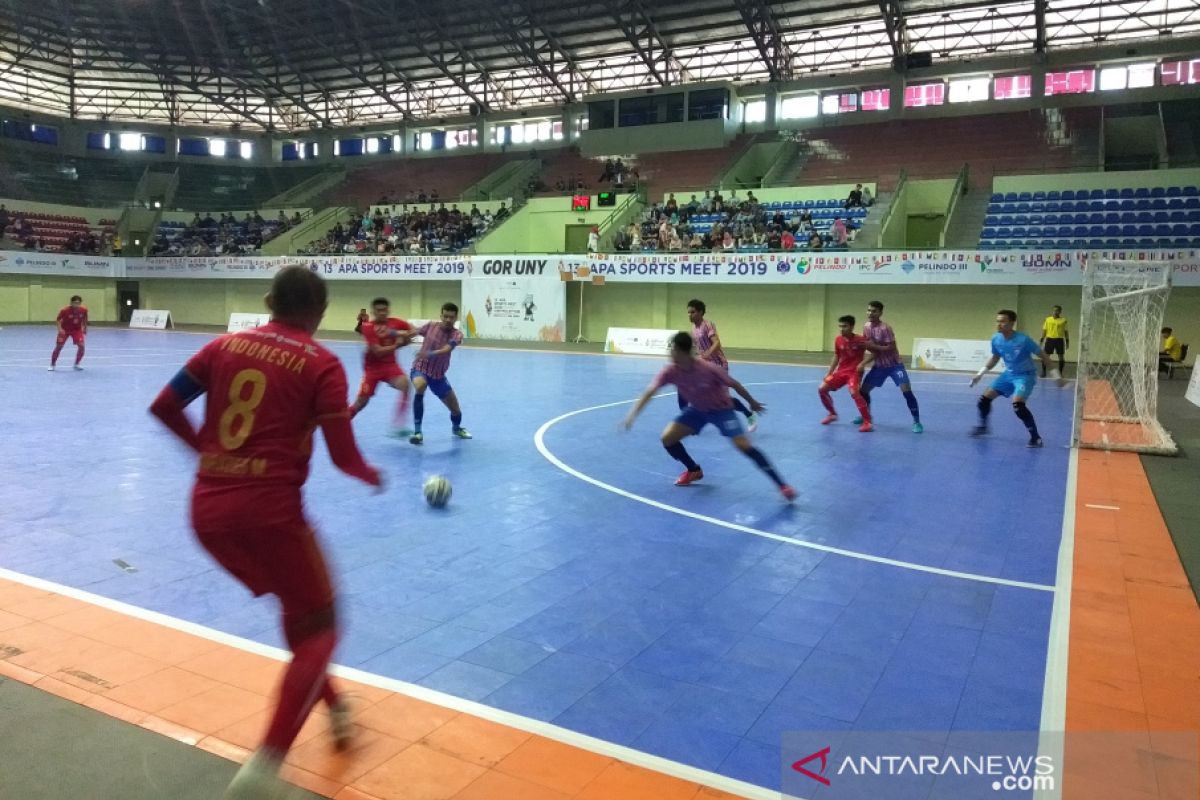 Tim Futsal Indonesia dikalahkan Thailand 0-2 pada APA Sports Meet