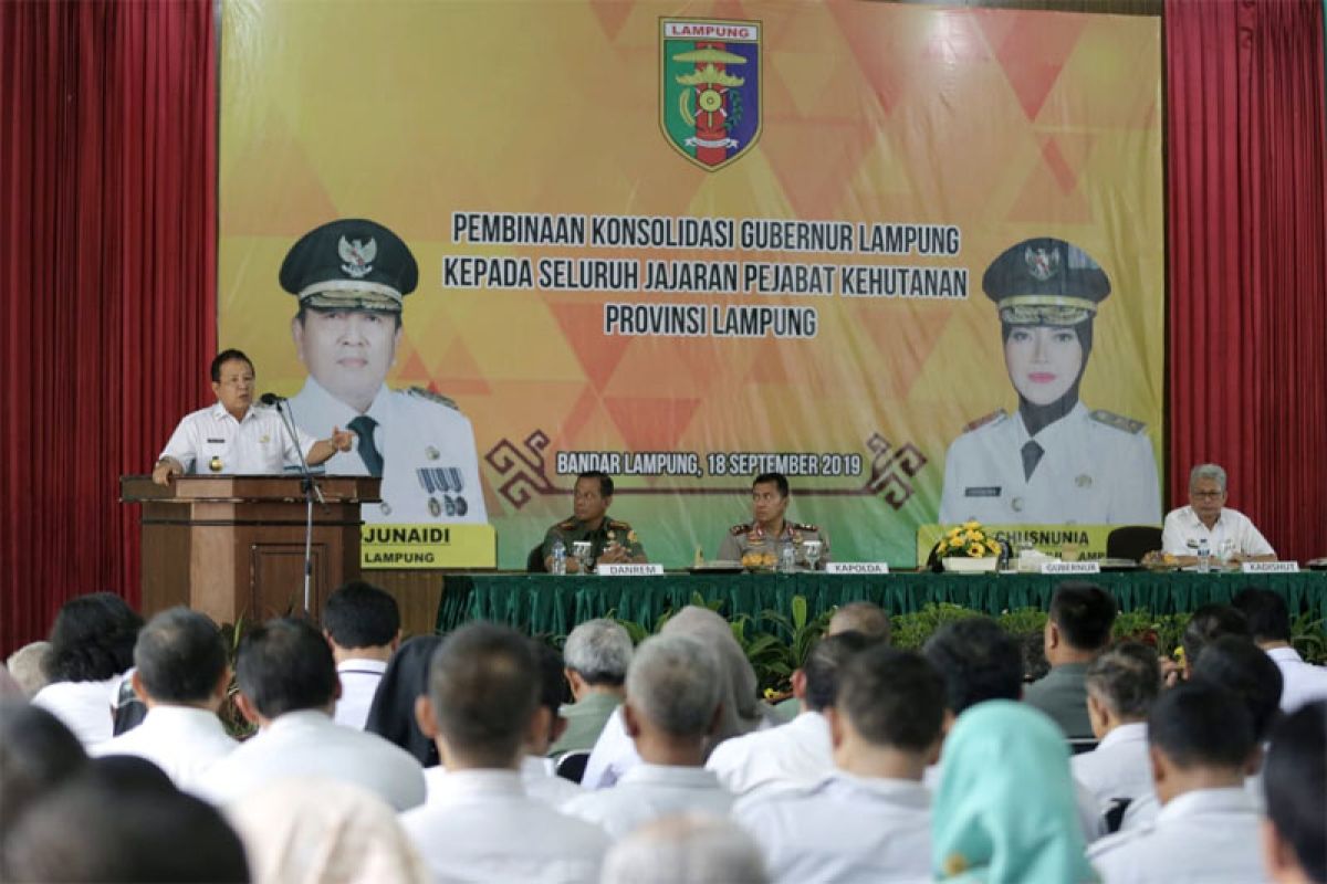 Ini Instruksi Gubernur Lampung Untuk Pencegahan Karhutla