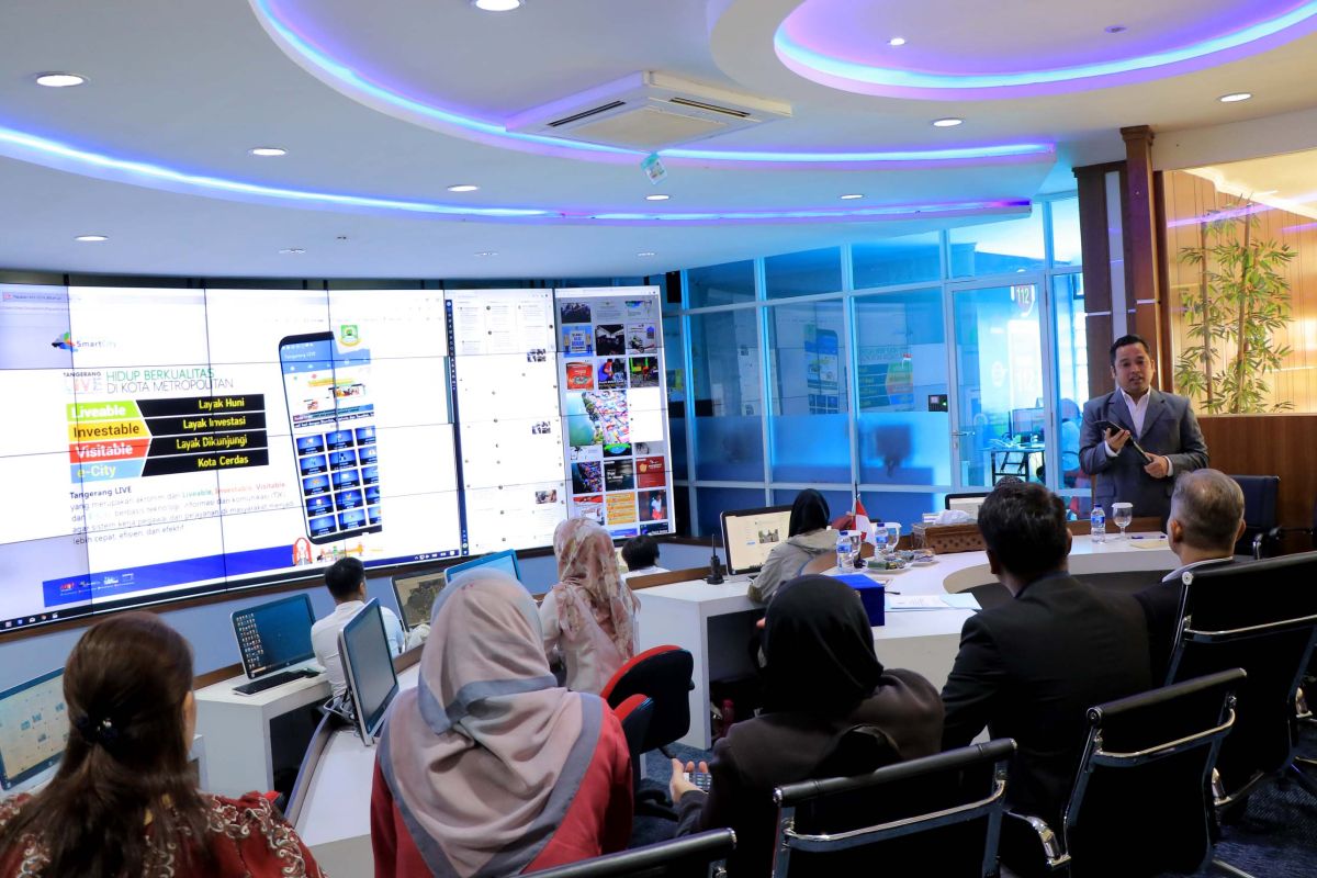 Delegasi Jabatan Penerangan Malaysia  studi banding TLR Kota Tangerang