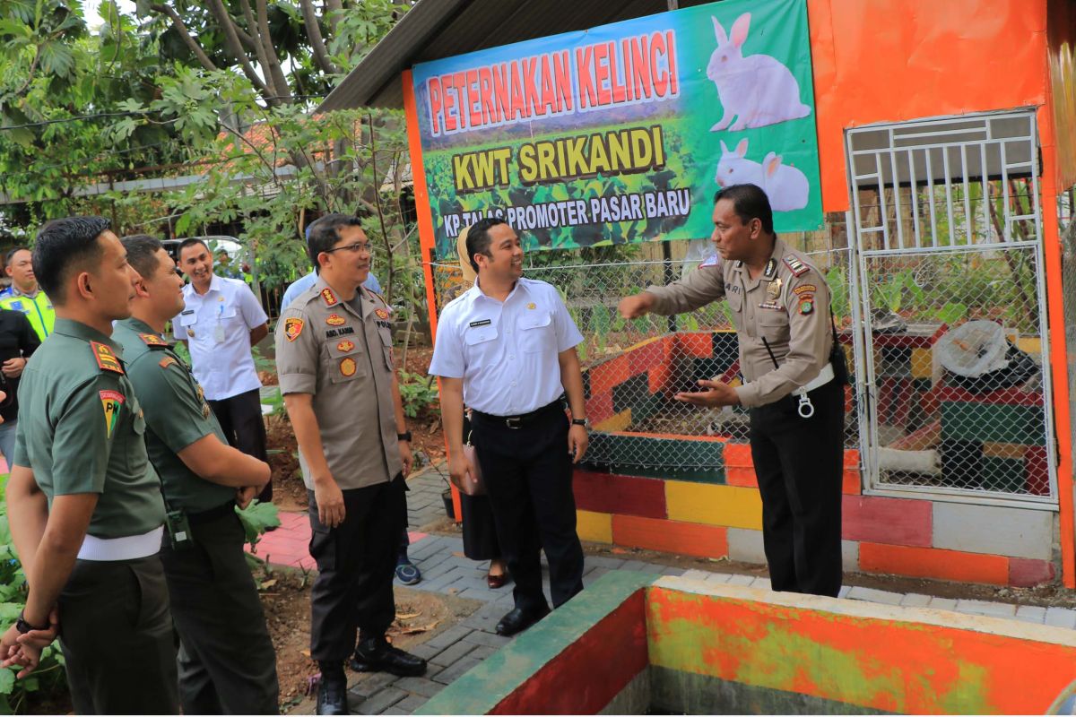 Kampung Talas Kota Tangerang  jadi pelopor  Kampung Tertib Lalu Lintas di Indonesia