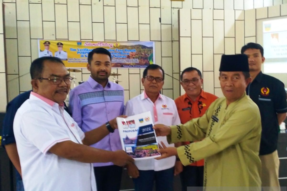 Ajukan diri sebagai tuan rumah Porprov 2022, tim verifikasi nilai Solok Selatan