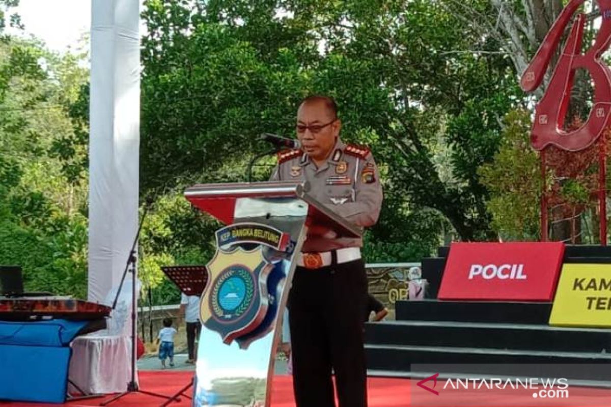 Rayakan HUT Polantas, Ditlantas Babel gelar berbagai kegiatan