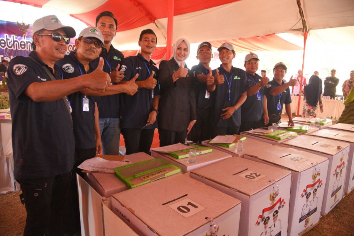 Antusias pemilih pilkades serentak di Jember cukup tinggi