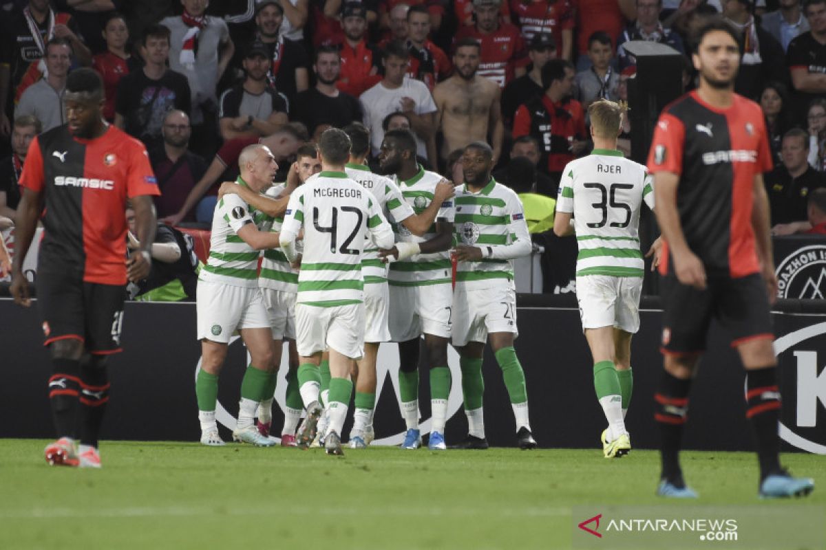 Penalti amankan satu poin bagi Celtic dari markas Rennes