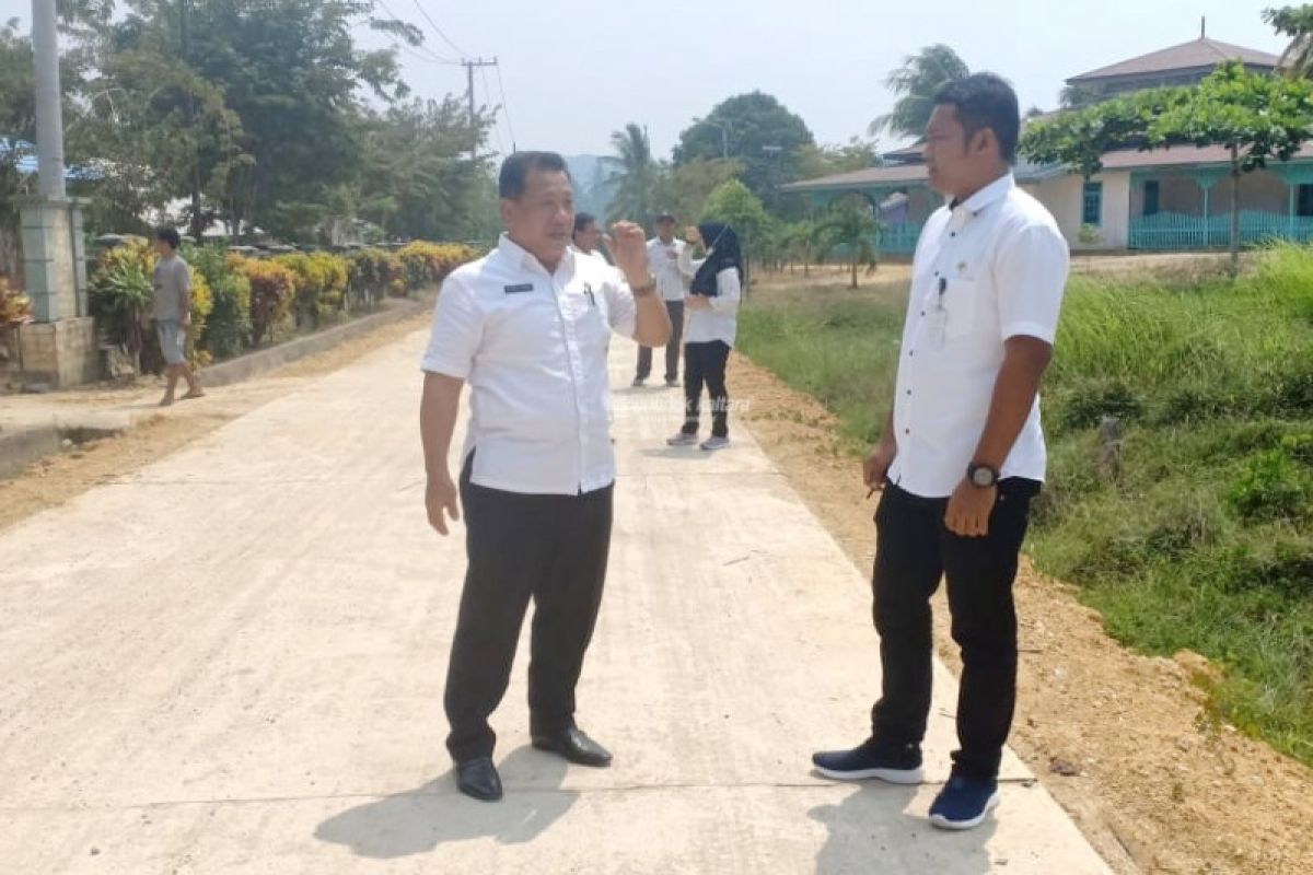 Jalan Lingkungan di Karang Agung Dibangun Pemprov