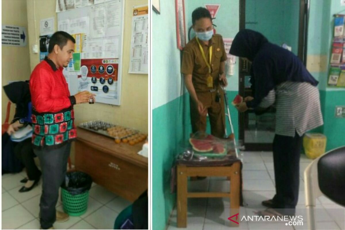 Pasien bisa makan buah dan jamu gratis