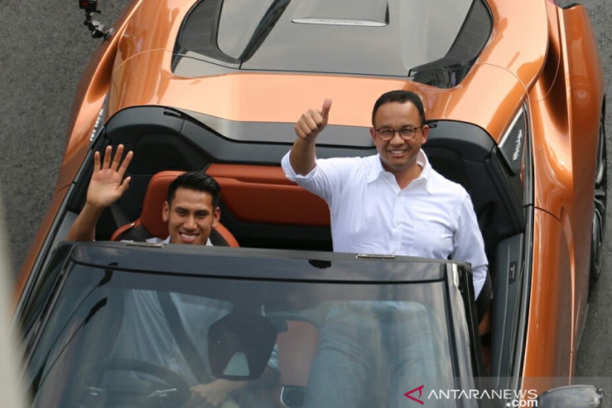 Anies balas surat Mensesneg terkait Formula E di Monas