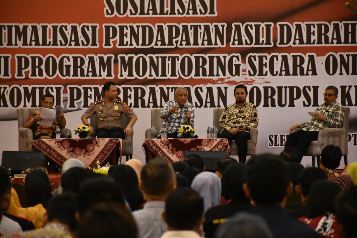 Sleman dan KPK sosialisasi monitoring pajak daring