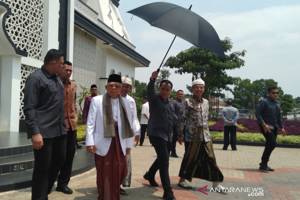 Ma'ruf Amin berpesan agar NU merumuskan tantangan agama dan negara