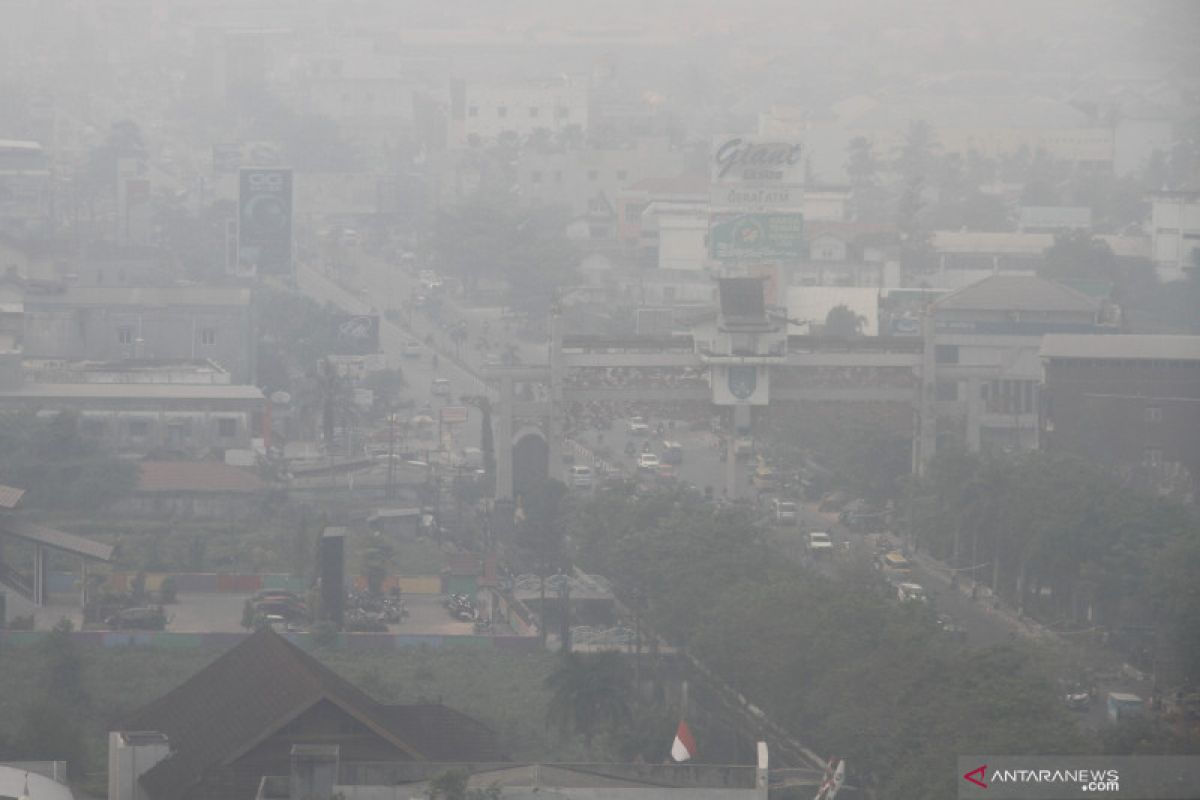 Kualitas udara di sejumlah daerah masih berbahaya