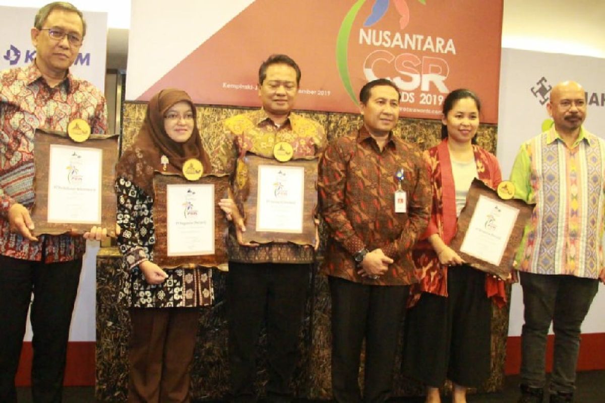 PTPN IV menerima Nusantara CSR Awards 2019