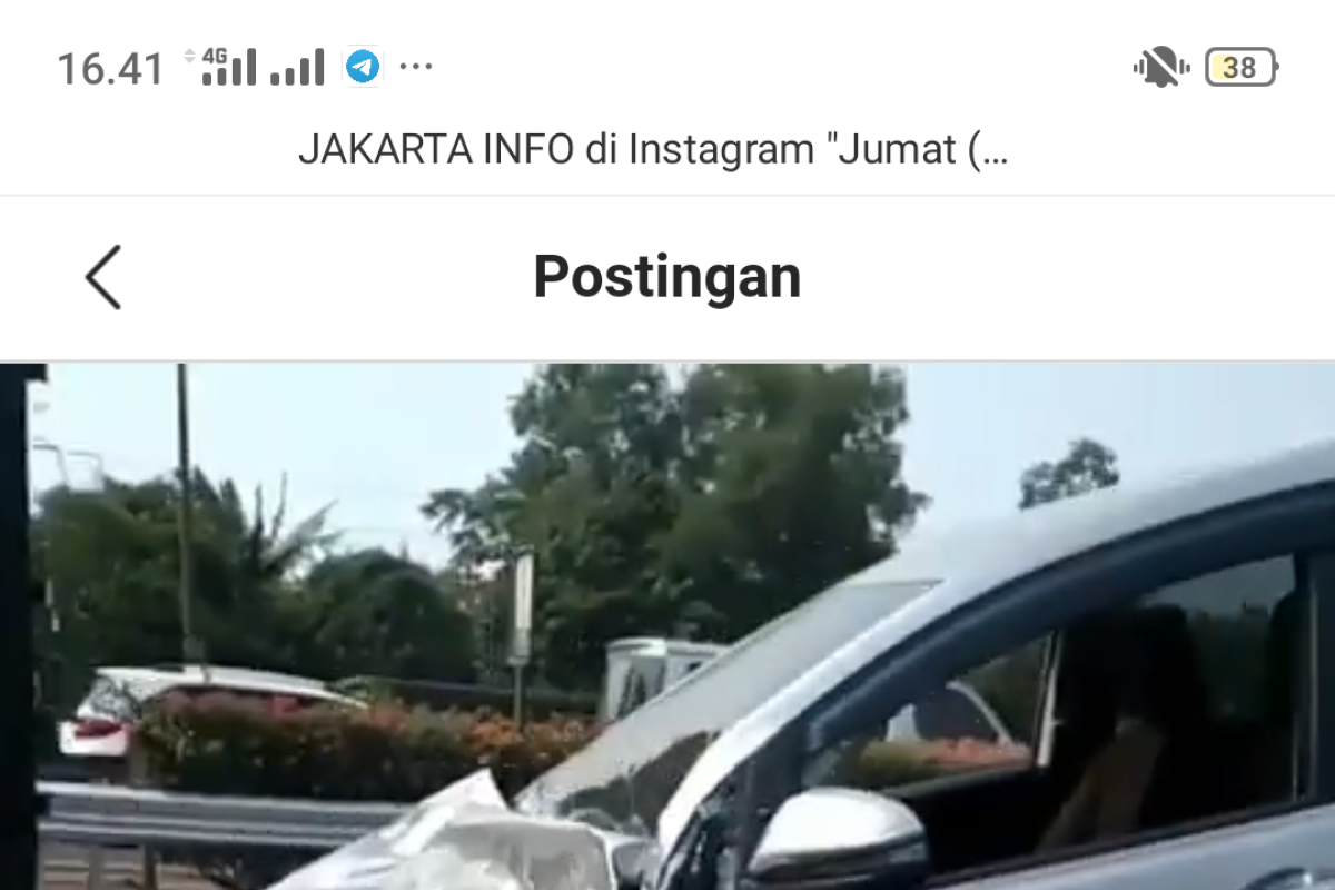 Tabrakan beruntun Tol Jakarta-Tangerang - Satu orang terluka, ini kronologinya