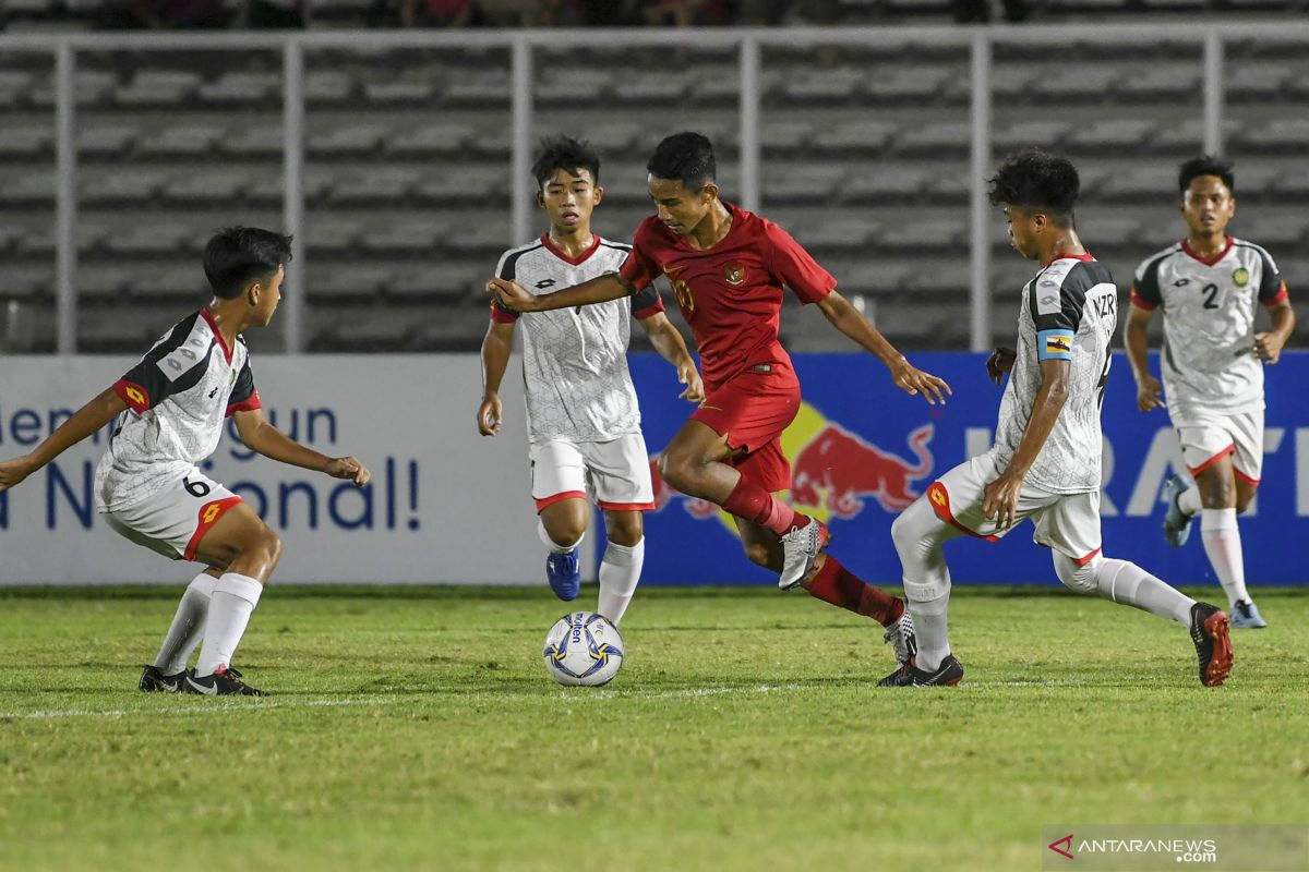 Kalah tipis selisih gol, Indonesia "runner up" Grup G Kualifikasi Piala Asia U-16