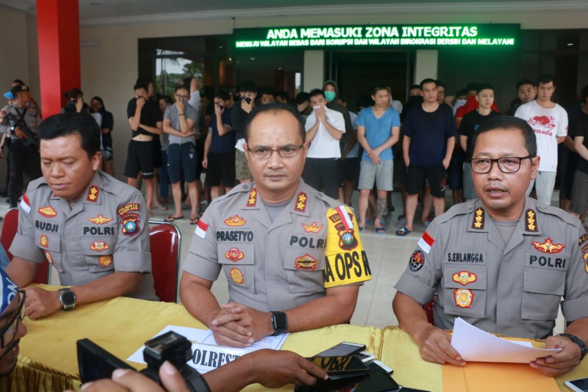 Polisi bongkar praktik penipuan 47 WNA Tiongkok dan Taiwan di Batam