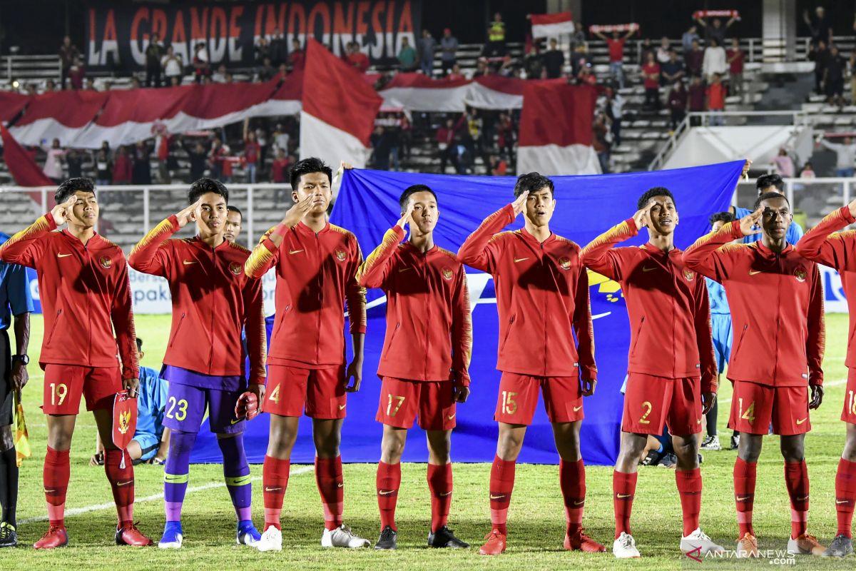 Indonesia versus China babak pertama berakhir tanpa gol